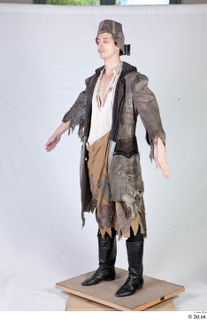  Photos Medieval Servant in suit 6 Historical Servant suit Historical clothing a poses whole body 0002.jpg